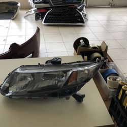 2013 To 2015 Honda Civic Headlight Driver Side Assembly #1126 FH302