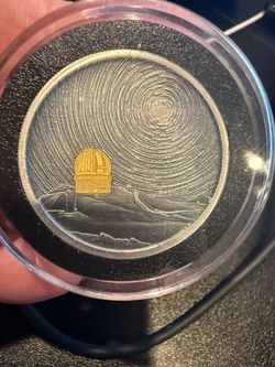 LUCKY RIPS COSMIC VAULT “OBSERVATORY” 2OZ .999 SILVER/.50 GRAM .999 GOLD (2 available)