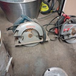 Two Free Skill Saws.