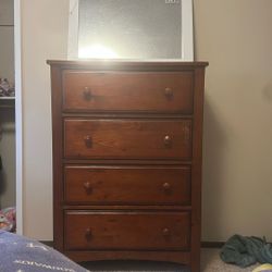 Dresser And Mirror