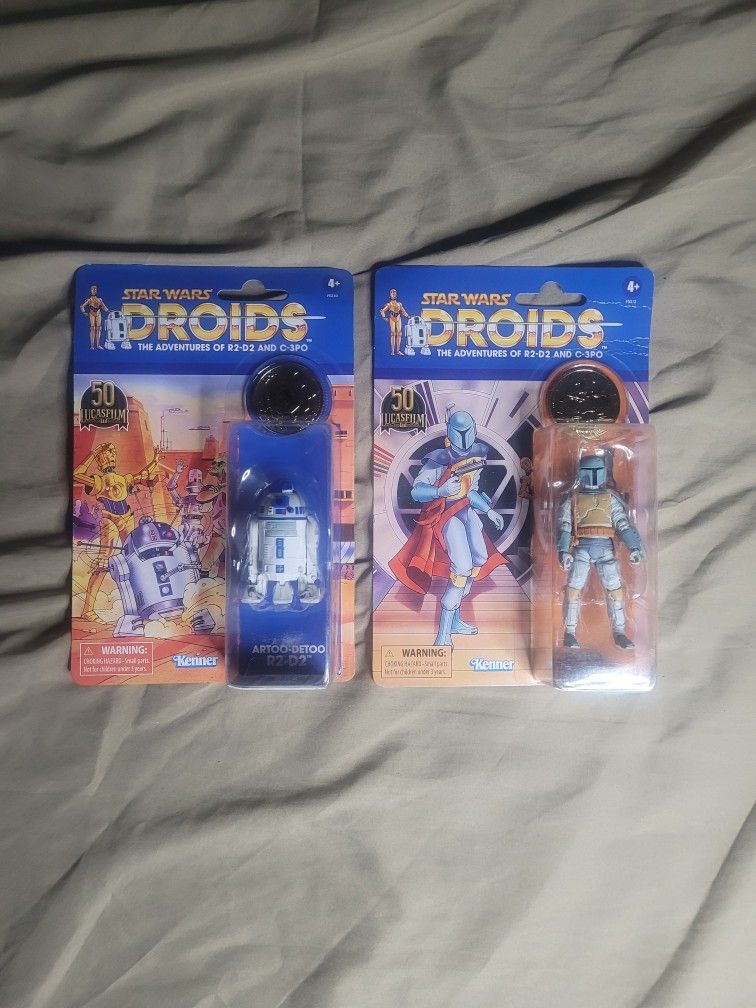 Hasbro Star Wars Vintage Collection Droids (Boba Fett & R2-D2 Set) Action Figures