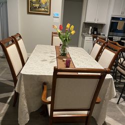 Dining Table With 6 Chairs