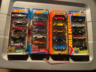 Hot Wheels Matchbox 5 Packs 