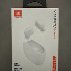 New Unopened JBL Vibe Wireless Airbuds 