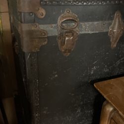 Antique Wood Chest