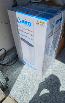 Portable AC Unit - Airo Comfort 10,000 BTU (6,000 SACC) - Cools 450 sq ft