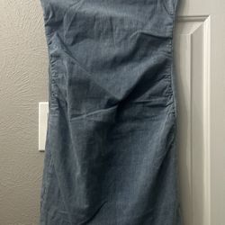 Blue Jean Crop Dress