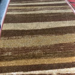Chocolate Area Rug Runner New