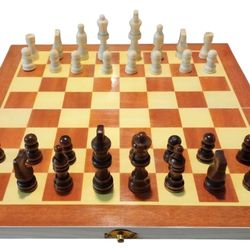 Wooden Folding Chess Board
