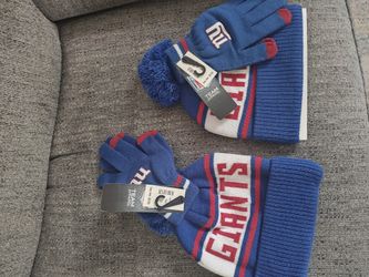 2 New Winter New York Giants With Tags Never Worn
