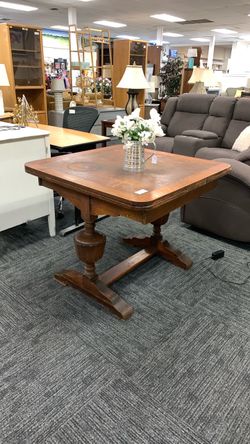 Antique Draw Leaf Table