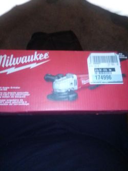 4-1/2 Milwaukee grinder