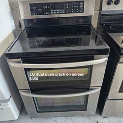 LG Double Oven Stove Range 