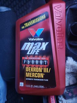 2 Quarts Of Max Life Automatic Transmission Fluid