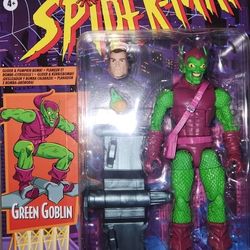 Marvel Legends Spiderman Retro Green Goblin 