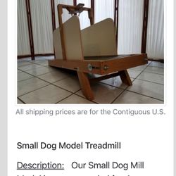 Small Dog Treadmill 