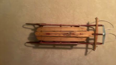 Vintage Flexible Flyer sleigh