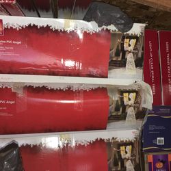 Grapevine Pvc Angel Christmas Decor