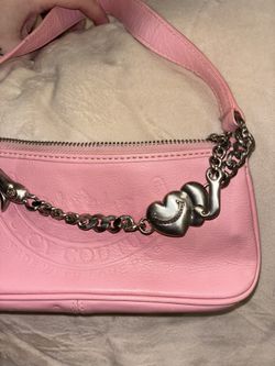mini Juicy Couture bag- baby pink