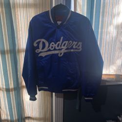 LOS ANGELES DODGERS BLUE REAL 90s BOMBER JACKET