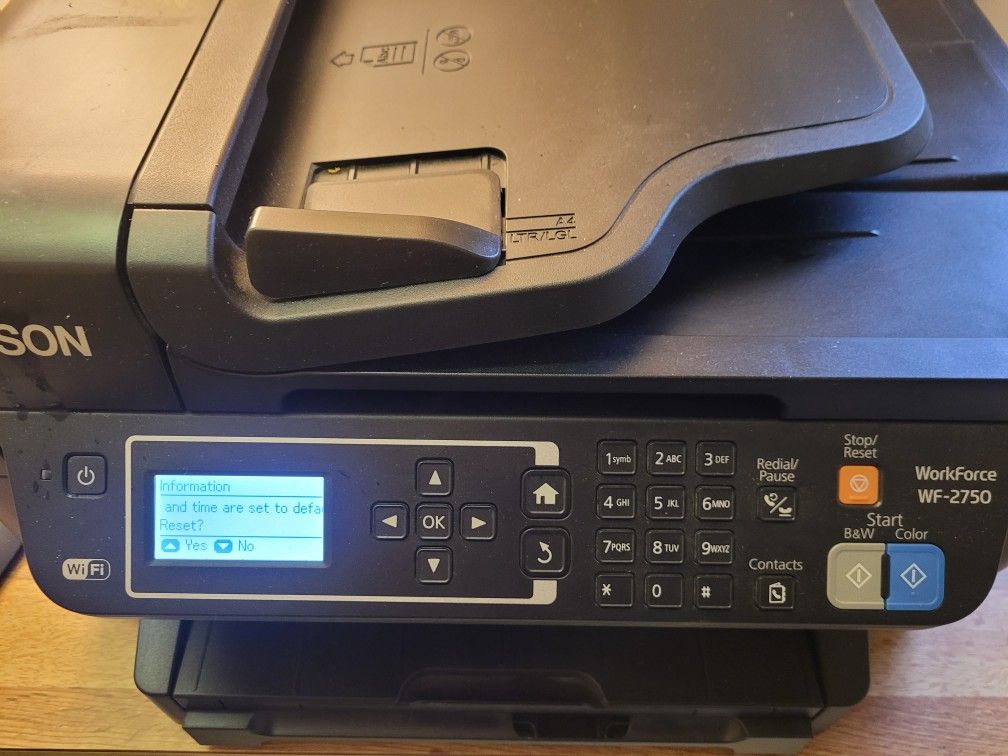 Color Printer  (Epson WF-2750)