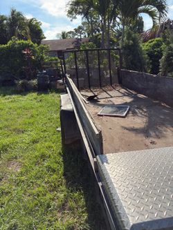 Landscaping trailer