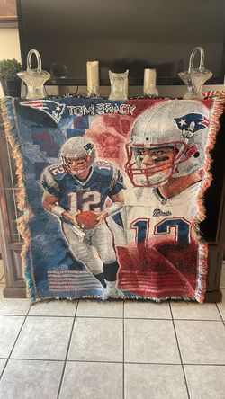Tom Brady throw blanket