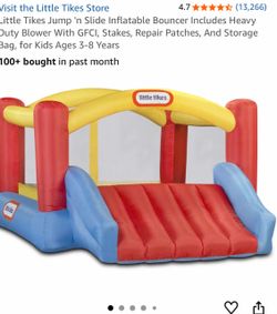 Little Tikes Jump 'n Slide Inflatable Bouncer