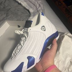 Jordan 14 Hyper Royal Size 10.5!!