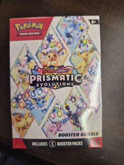 Pokémon Prismatic Evolution New In Box