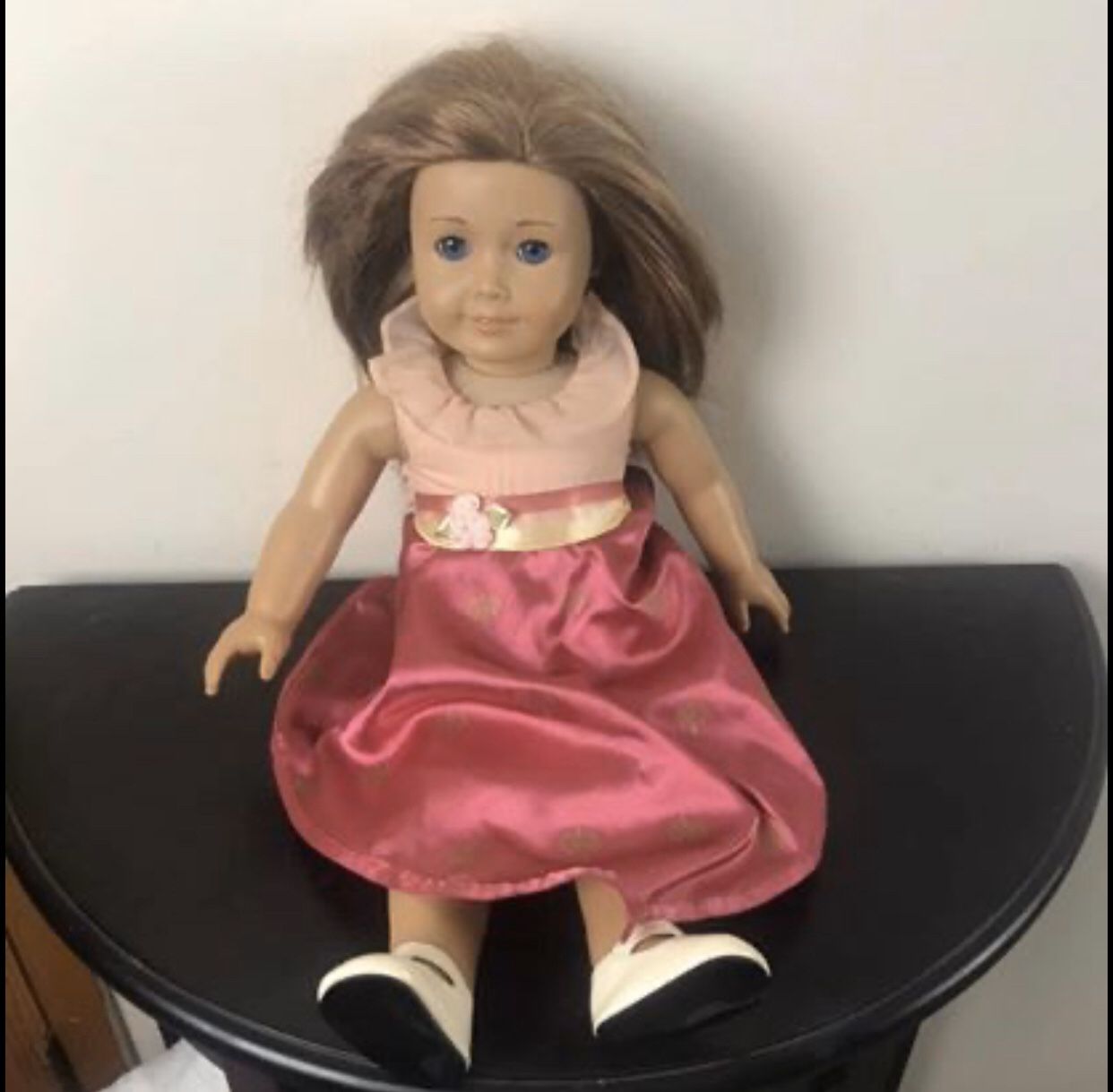American girl doll ear pierced and dress included
