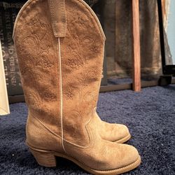 Tan Cowboy Boots 