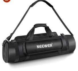 NEEWER 24"/0.6m Tripod Carrying Case, Heavy Duty Waterproof Nylon Bag with Handles & Shoulder Straps, Compact Case with Full Length Zippered Closure, 