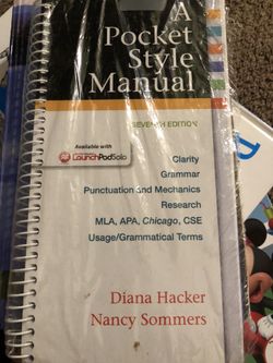 A pocket style manual