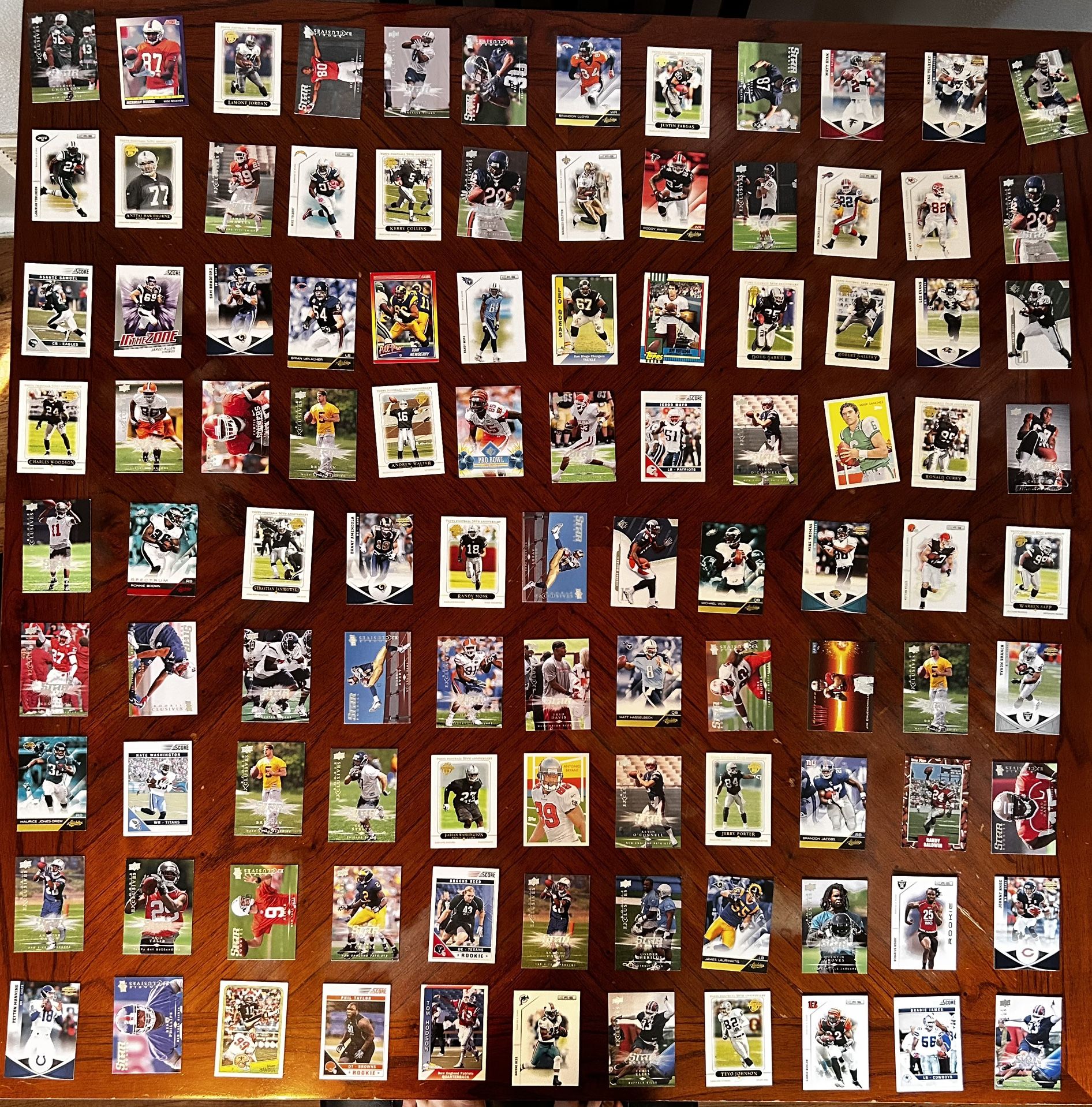 NFL Football Card Lot (100+ Cards) – Mixed Players/Teams – Clean Collection!