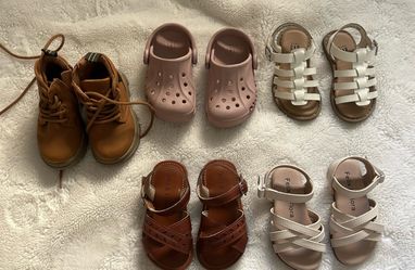 Girl shoes and sandals like new