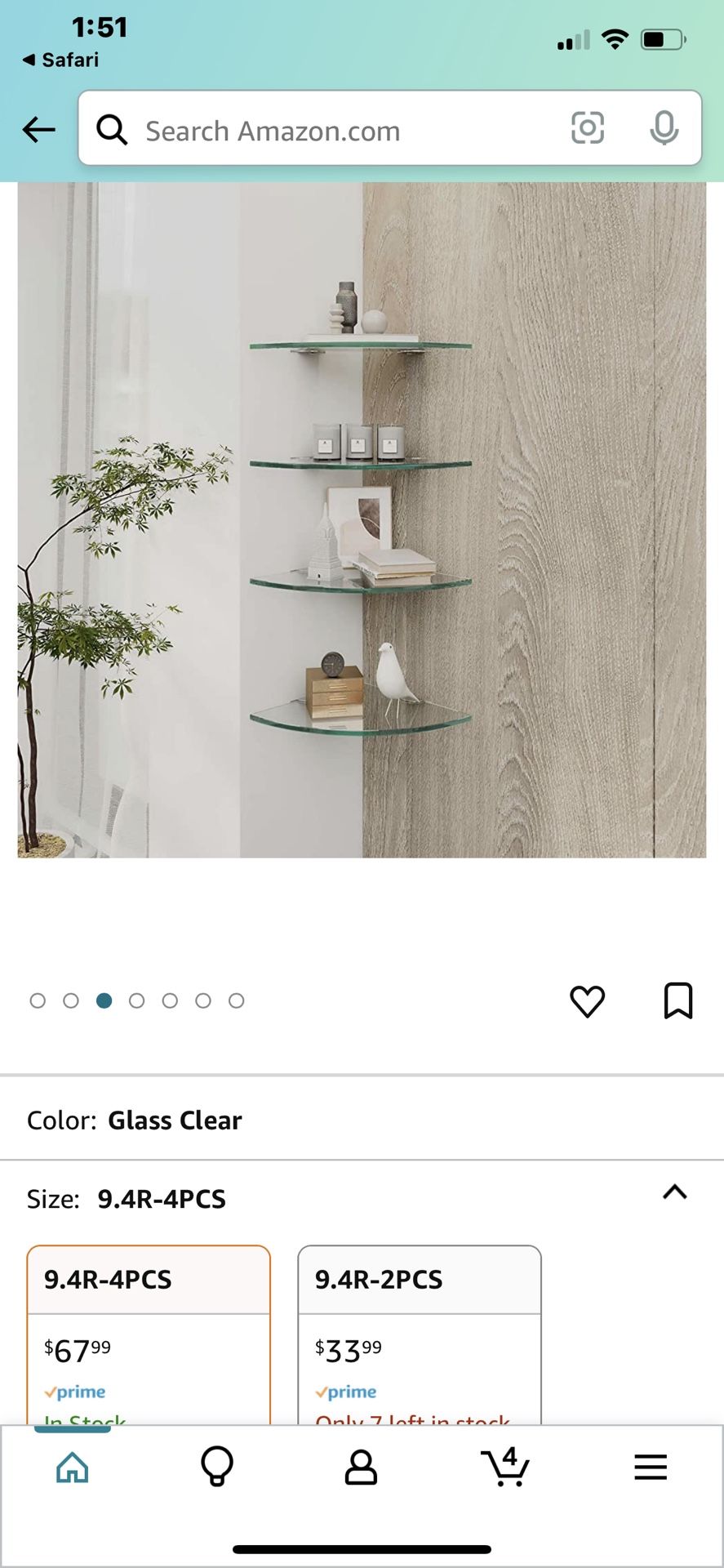 Glass Shelves