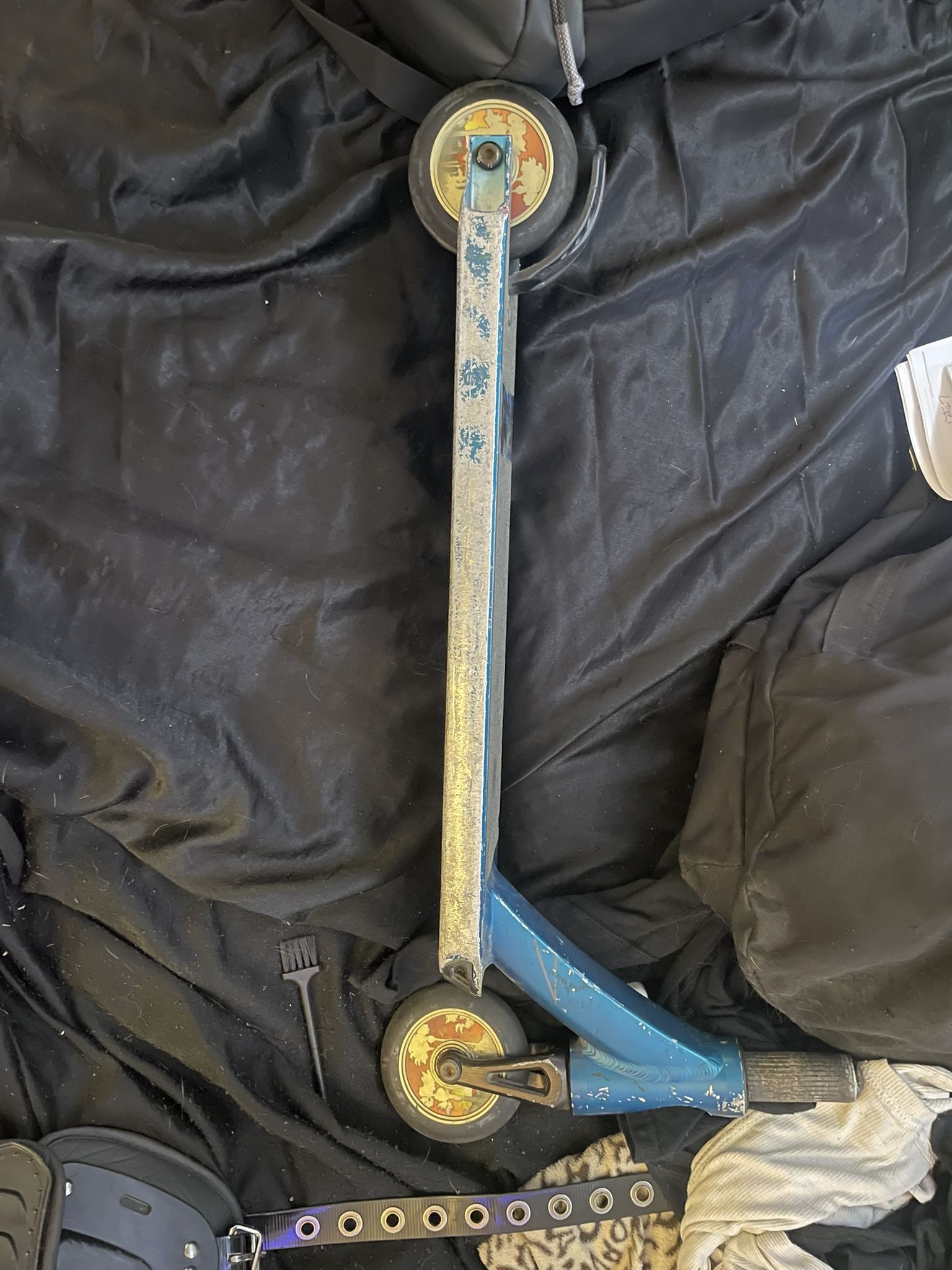 Scooter Deckfork And Wheels