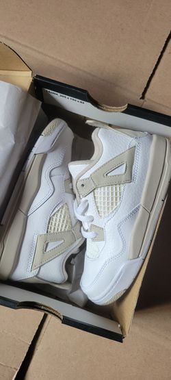Air jordan 4 retro "Linen " Size 9C toddlers