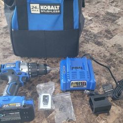 Kobalt Brushless 24V Max Drill With Battery