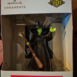 Wicked Elphaba Hallmark Christmas Ornament
