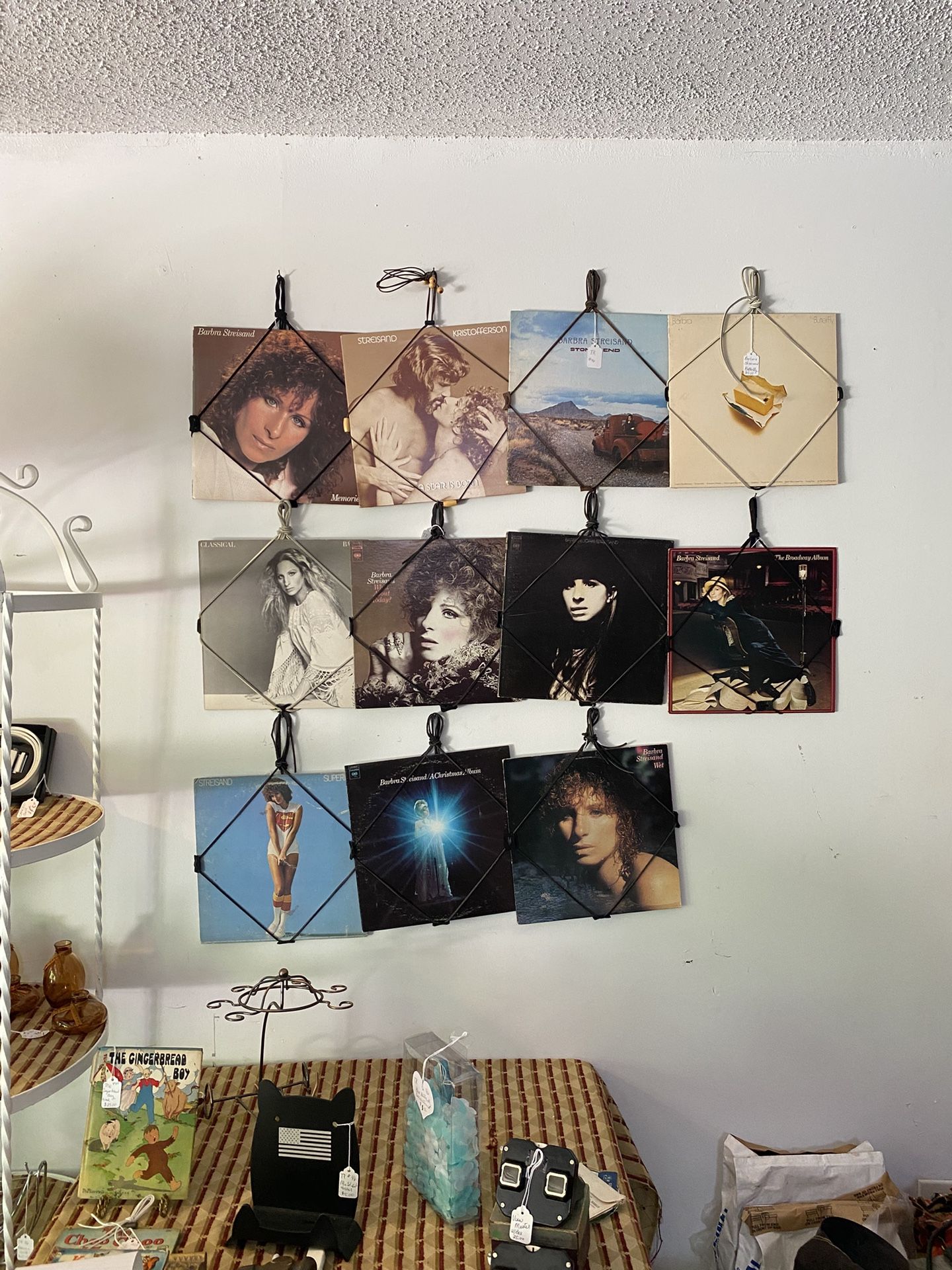 Barbra Streisand Album Covers With Hanger