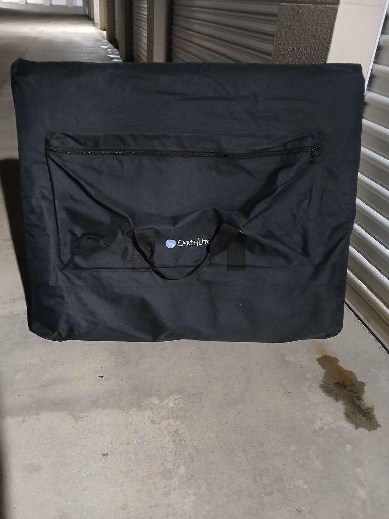 EARTHLITE Spirit Premium Portable Massage Table Package - Spa-Level Comfort, Deluxe Cushioning incl. Flex-Rest Face Cradle & Strata Face Pillow, Carry