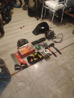 Mixed Tool Lot – Hand Tools and Power Tools for sale.