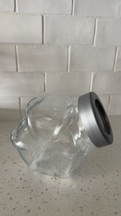 IKEA Jar with Grey Lid