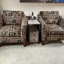 2 Craftmaster Arm Chairs