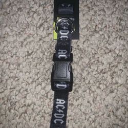 AC/DC DOG COLLAR LARGE