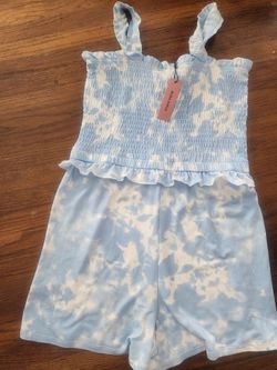 New BCBG Kids shorts jumpsuit
