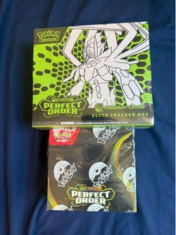 Perfect Order booster box and pkc etb