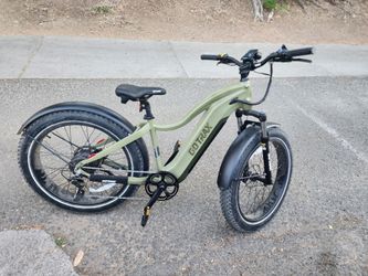 Gotrax Tundra - step-through fat tire - electric bike - ebike